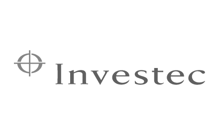 Investec logo greyscale