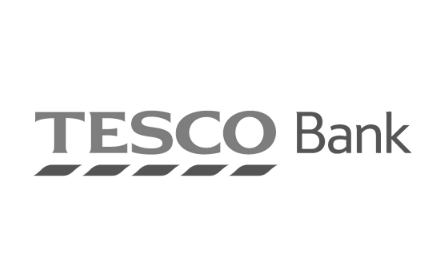 Tesco Bank logo greyscale